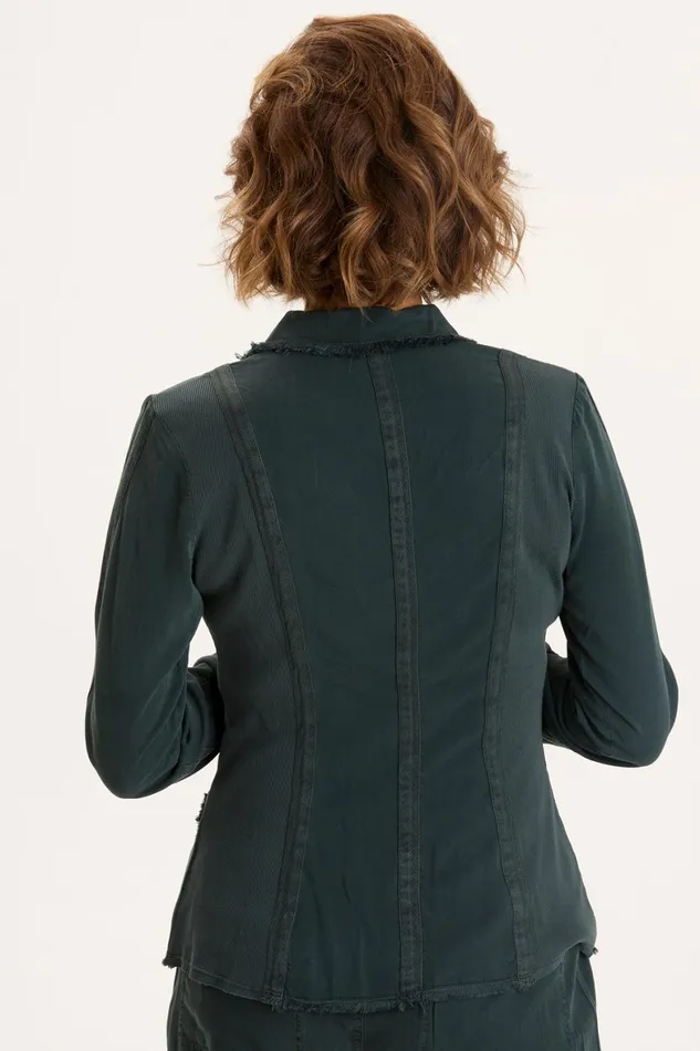 XCVI Twill Safari Jacket Women Jackets