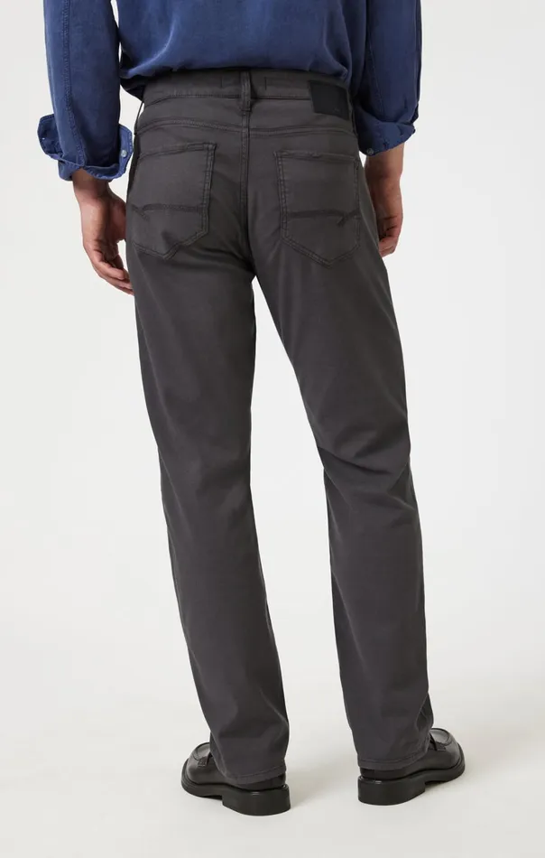 Zach Straight Leg In Ash Luxe Twill Men Mavi Jeans Pants Zach Straight Leg In Ash Luxe Twill Men Mavi Jeans Pants