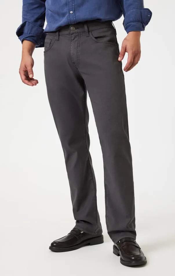 Zach Straight Leg In Ash Luxe Twill Men Mavi Jeans Pants Zach Straight Leg In Ash Luxe Twill Men Mavi Jeans Pants